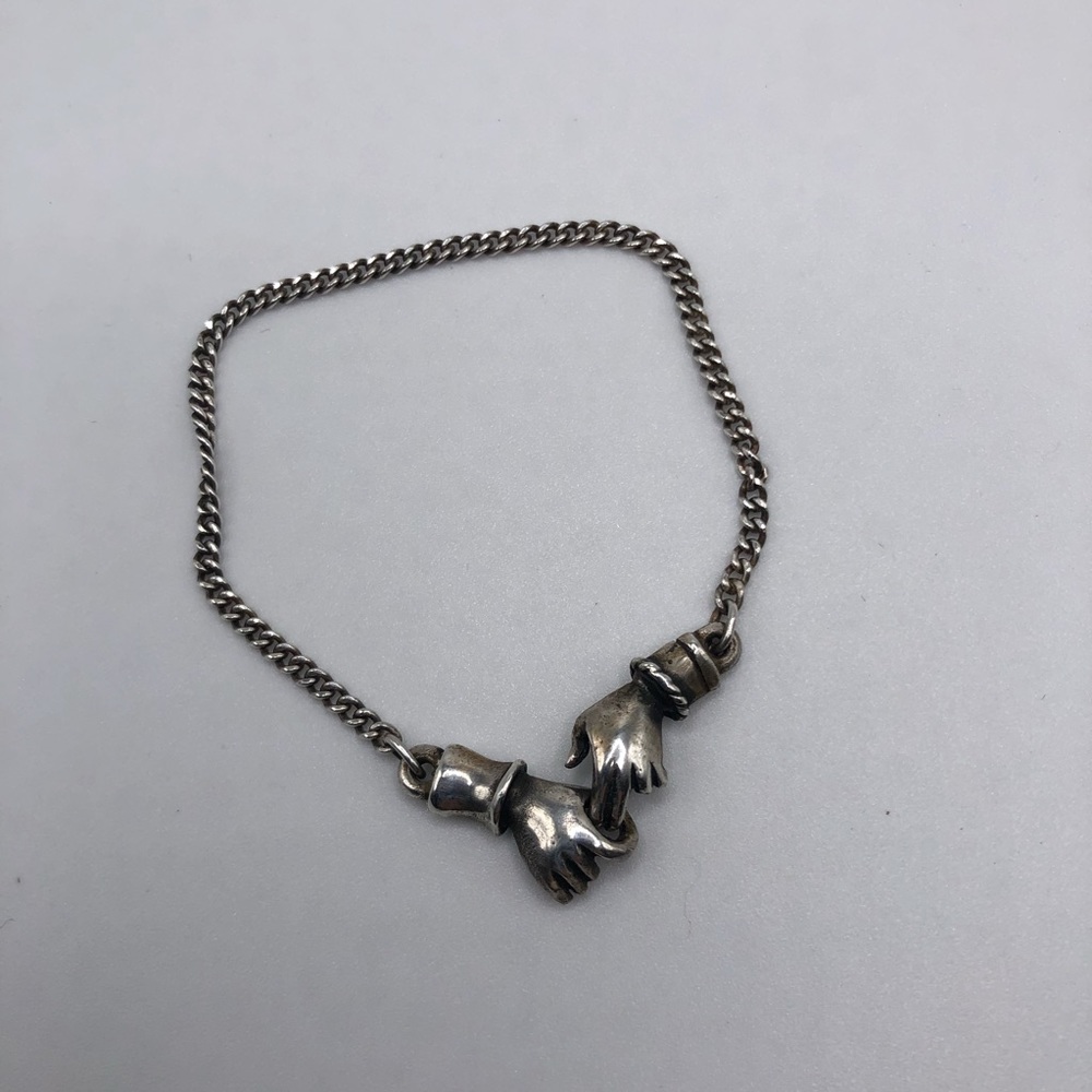 James Avery Holding Hands Friendship Bracelet. RARE!